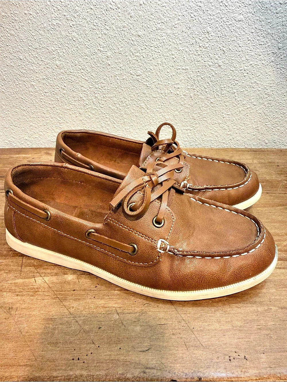 Cat & Jack Easton Boat Shoes Brown Boat Shoes US 3